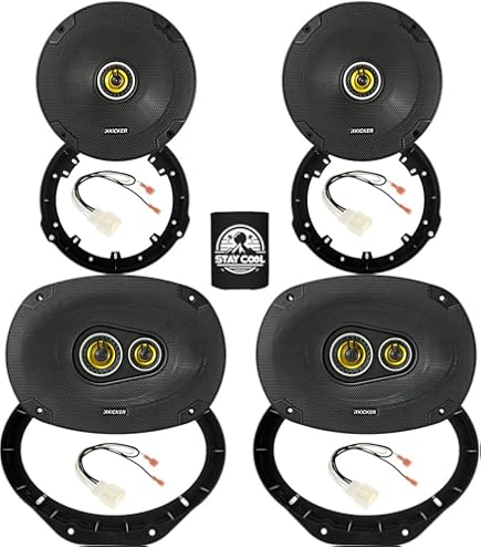 スターターセットラウンドボーソx4 Amazon.com: KICKER Speakers 6.75 & 6X9 inch for Ford Explorer 2020