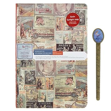 Amazon アンティークメモ帳 メモ A5 硬表紙 洋書風 おしゃれノート