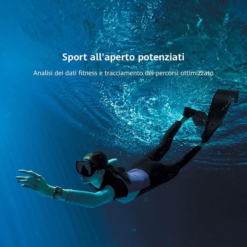 WATCH FIT 4 Pro Smartwatch, Ultra-sottile, 1.82" Schermo in Zaffiro & Lunetta in Lega di Titanio, Fitness Tracker, con App ECG, Batteria fino a 10 Giorni, iOS e Android,GPS, 30 mesi di Garanzia