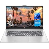 HP 17t Laptop, 17.3" HD+ Touchscreen, Intel Core i5-1135G7 Processor 2.4GHz to 4.2GHz, 32GB RAM, 1TB PCIe SSD, Webcam, Wi-Fi 6, Backlit Keyboard, Windows 11 Home, Silver