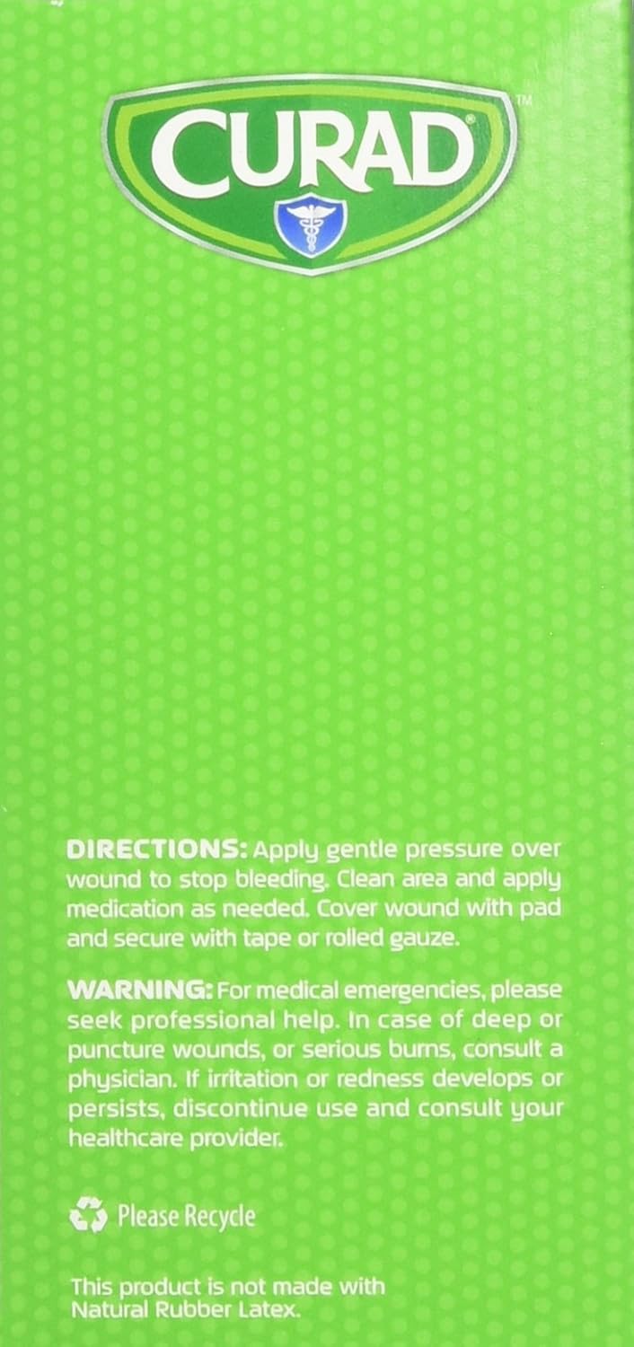 Curad Non-Stick Pads - CUR47396RB , 2 X 3 Inch(5.1 x 7.6 cm), 20 Count: Health & Personal Care