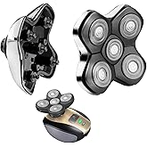 Universal Magnetic 5 Blades for Freebird, Head Shaver Replacement Heads for Universal Replacement Heads