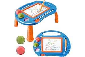 ALOTJOY Toys for 2-3 Year Old Boys Girls,Magnetic Drawing Board,Toddler Toys for Boys Age 2 3,Erasable Doodle Board for Kids,Learning Toys for Toddler 2 3,Gifts for 2 Year Old Boys Christmas Birthday Easter