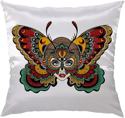 Amazon Com Moslion Butterfly Pillow Decorative Throw Pillow Cover