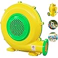 1100Watt/1.5HP High Power Air Blower for Large Inflatables, GONFLABLE Inflatable Bounce House Blower, Portable Fan Pump Blower Corded Commercial for Bouncy Castle, Jumper, Water Slide