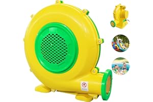 1100Watt/1.5HP High Power Air Blower for Large Inflatables, GONFLABLE Inflatable Bounce House Blower, Portable Fan Pump Leaf Blower Corded Commercial for Bouncy Castle, Jumper, Water Slide