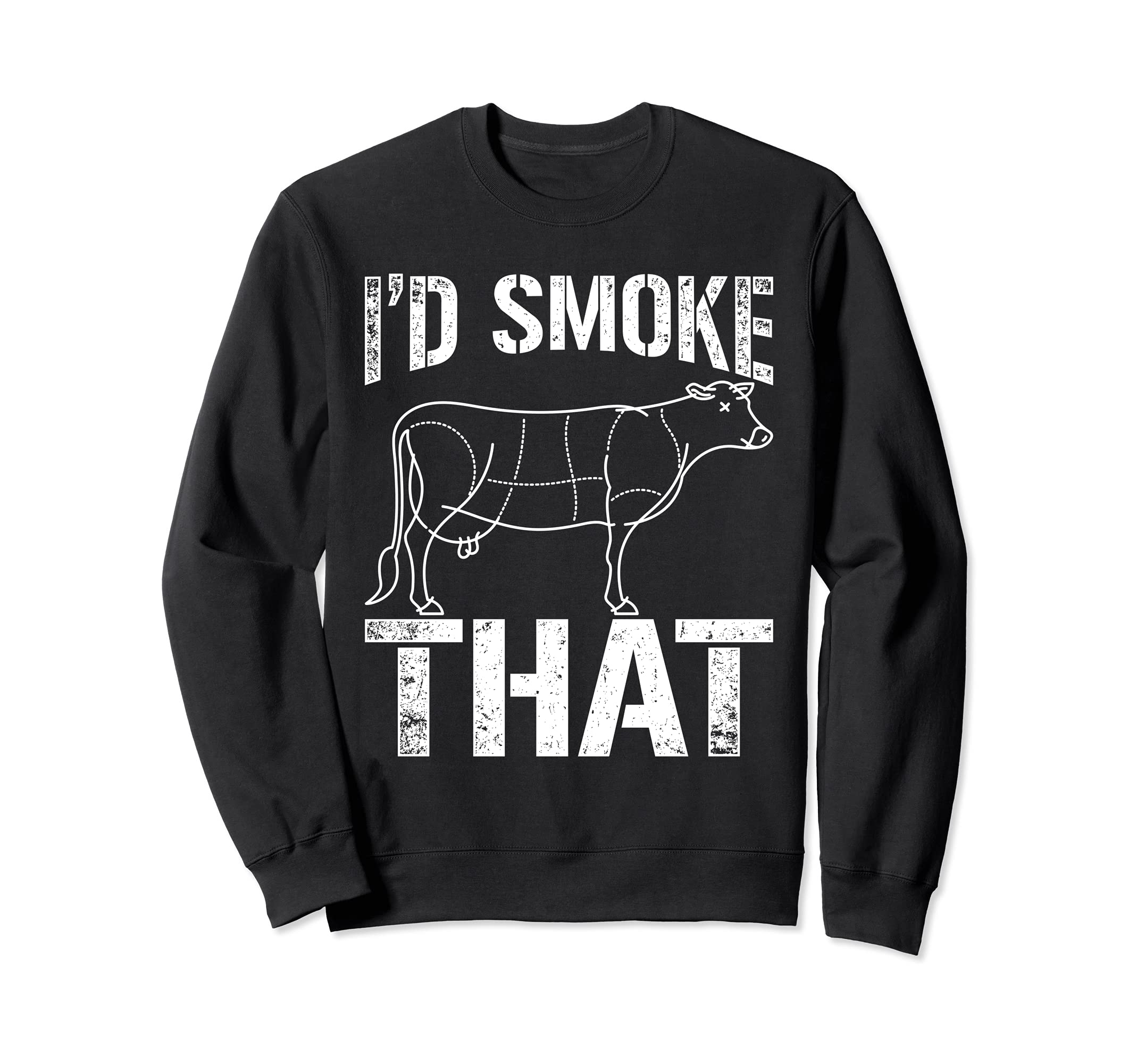Smoked Meat Grilling Steak BBQ Chef Grill Steak Barbecue Sweatshirt