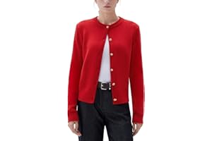 SUUKSESS Women Chunky Cashmere Cardigan Sweaters Trendy Fall Fashion Button Up Long Sleeve Knit Outfits