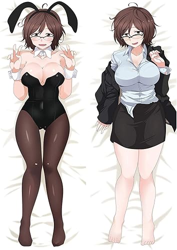 Amazon Eir 抱き枕 だがしかし 尾張ハジメ おわり はじめ 両面プリント 等身大 ピロー 抱き枕カバー アニメ 漫画 同人 アダルト エロ 爆乳 おっぱい 18禁 カスタム可能 ピーチスキン 50cm X 160cm アニメ 萌えグッズ 通販