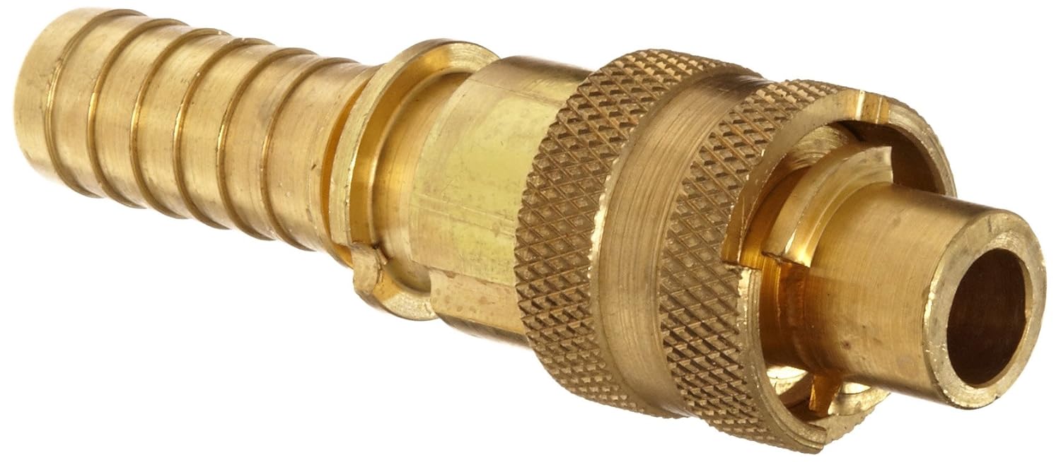Dixon DixLock QB4 Brass Quick Acting Air Hose Fitting, Socket, 1/2