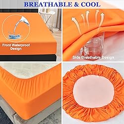 Sufdari Twin Mattress Protector Waterproof,Mattress