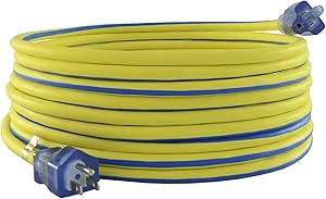 Conntek 23251-100 12/3 SJEOW TPE All-Weather Extension Cord, 100 Feet, UL and OSHA Certified