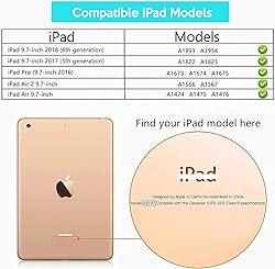 YIHE Kids Case for iPad 9.7 Inch with Screen