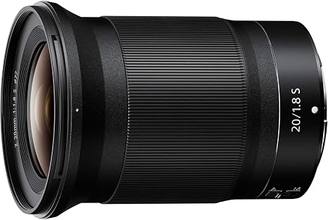 Objectif Grand Angle Nikkor Z 20mm F 1 8 S Pour Hybride Nikon Z