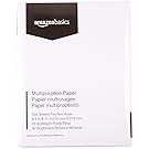 AmazonBasics 92 Bright Multipurpose Copy Paper - 8.5 x 11 Inches, 1 Ream (500 Sheets)