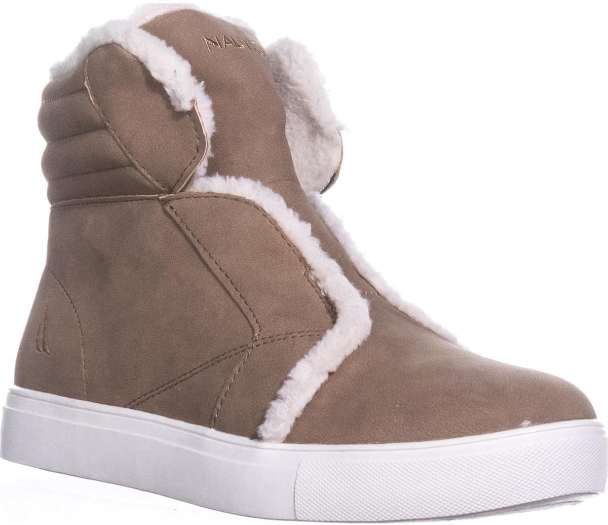 pull on high top sneakers