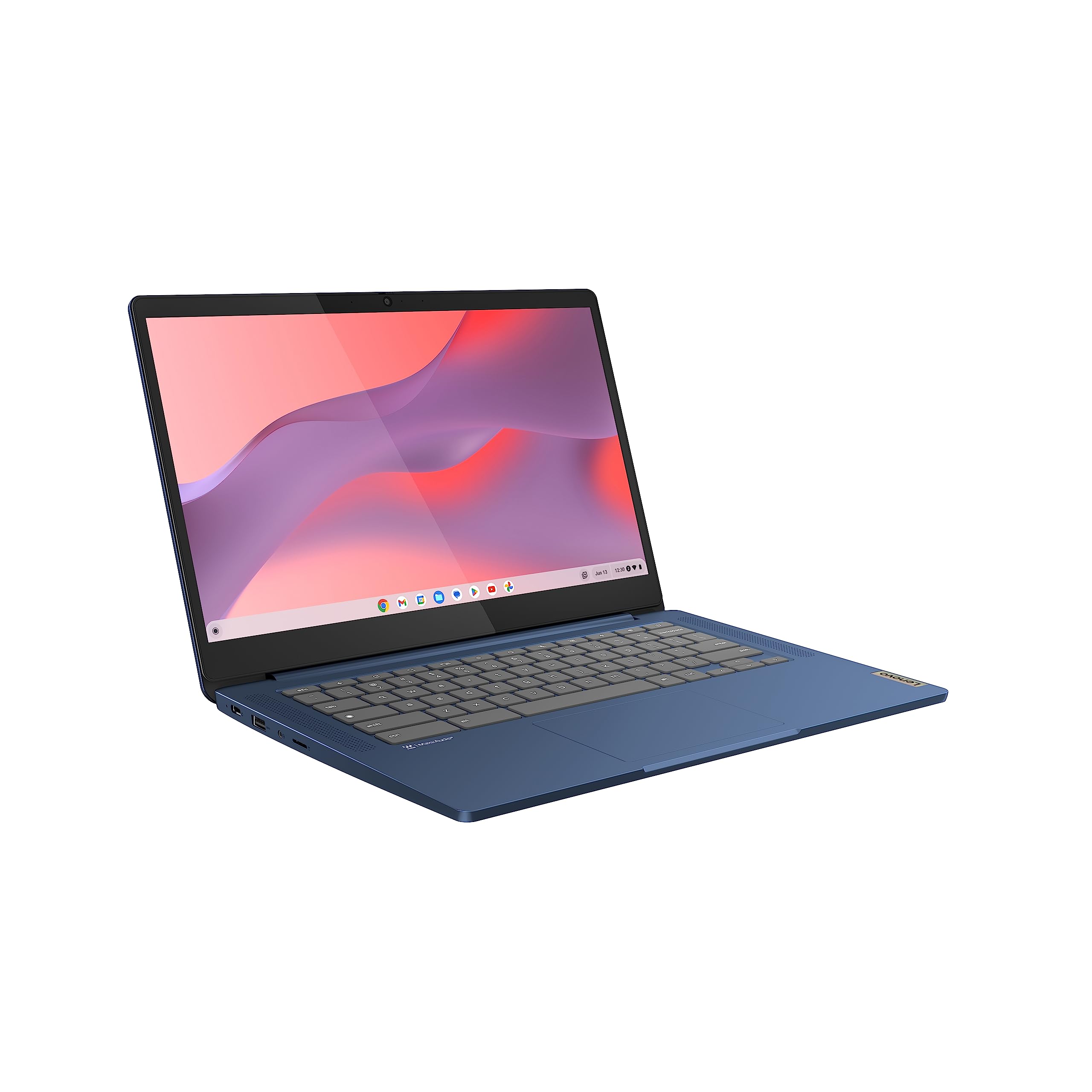 Lenovo Ideapad Slim 3 Chromebook 14 Inch Fhd Laptop - (Mediatek Kompanio 520, 8Gb Ram, 128Gb Emmc, Chromeos) - Abyss Blue - View 7