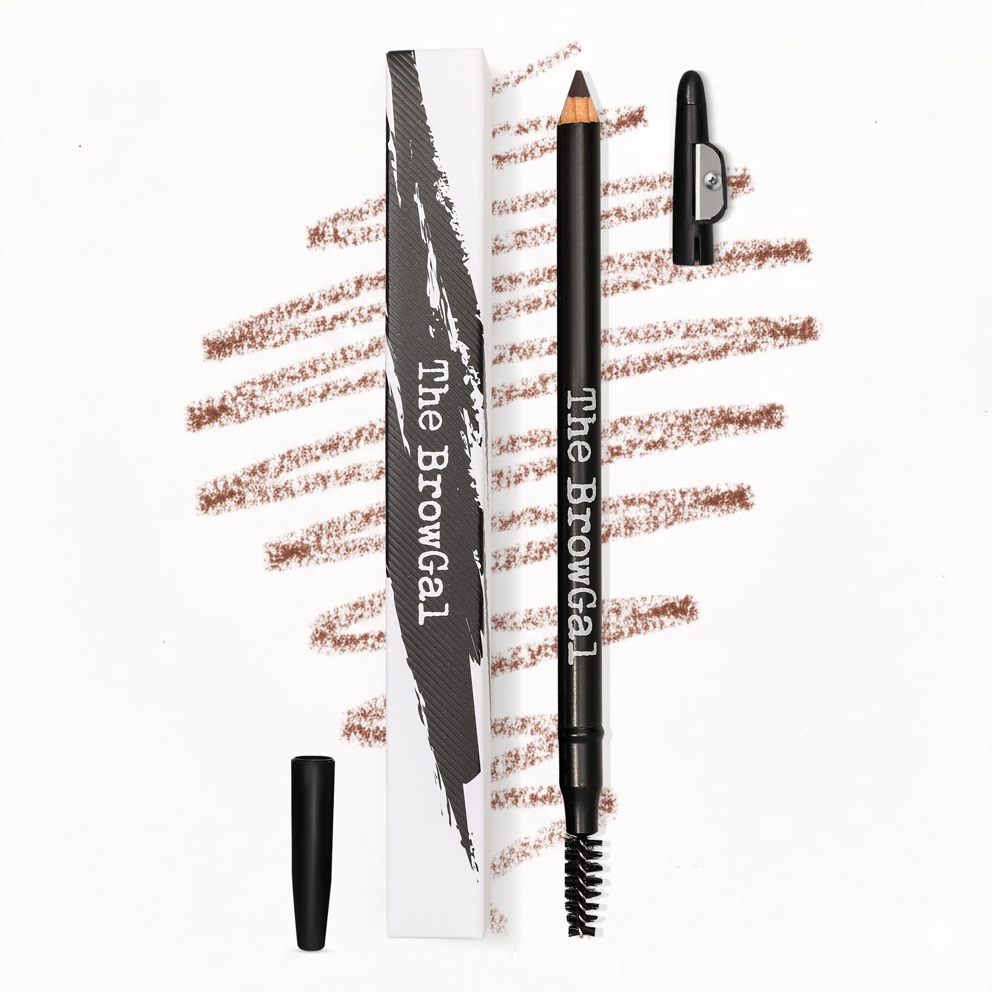 The BrowGal Skinny Eyebrow Pencil - 03 Chocolate, 1.2 g