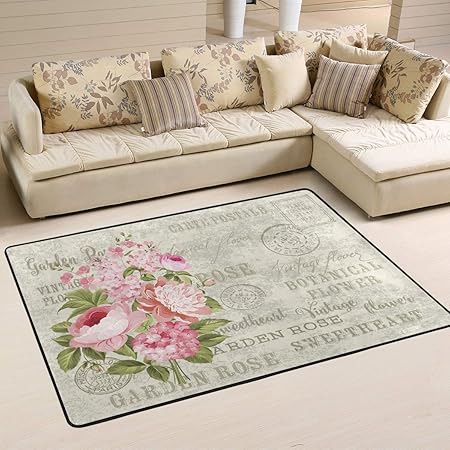 Tappeto Zerbino Tappeto Area 36x24 Pollici Fiore Ghirlanda