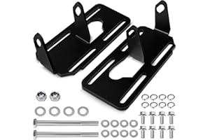 IHOUMEX LS Swap Motor Mount Brackets, Compatible with 1973-1998 Chevy GMC C/K Trucks 2WD 4WD, Adjustable Engine Conversion Mounts for LS1 LS2 LS3 Series