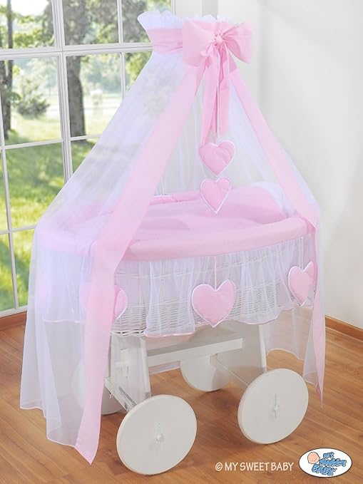 wicker crib bedding