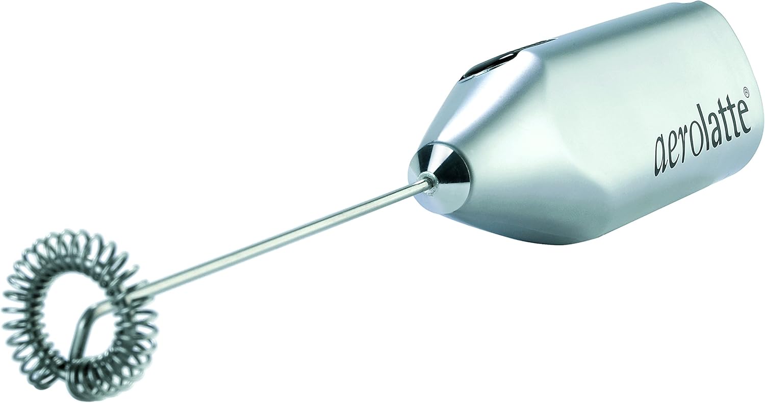 Aerolatte Milk Foamer, The Original Steam-Free Frother, 8.5-Inch, Satin Finish: Electric Milk Frothers: Kitchen & Dining