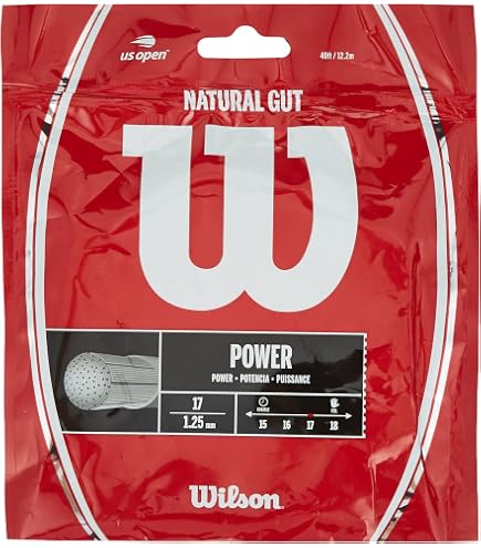 Amazon.com : Just Tennis Luxilon Natural Gut String Set (Luxilon
