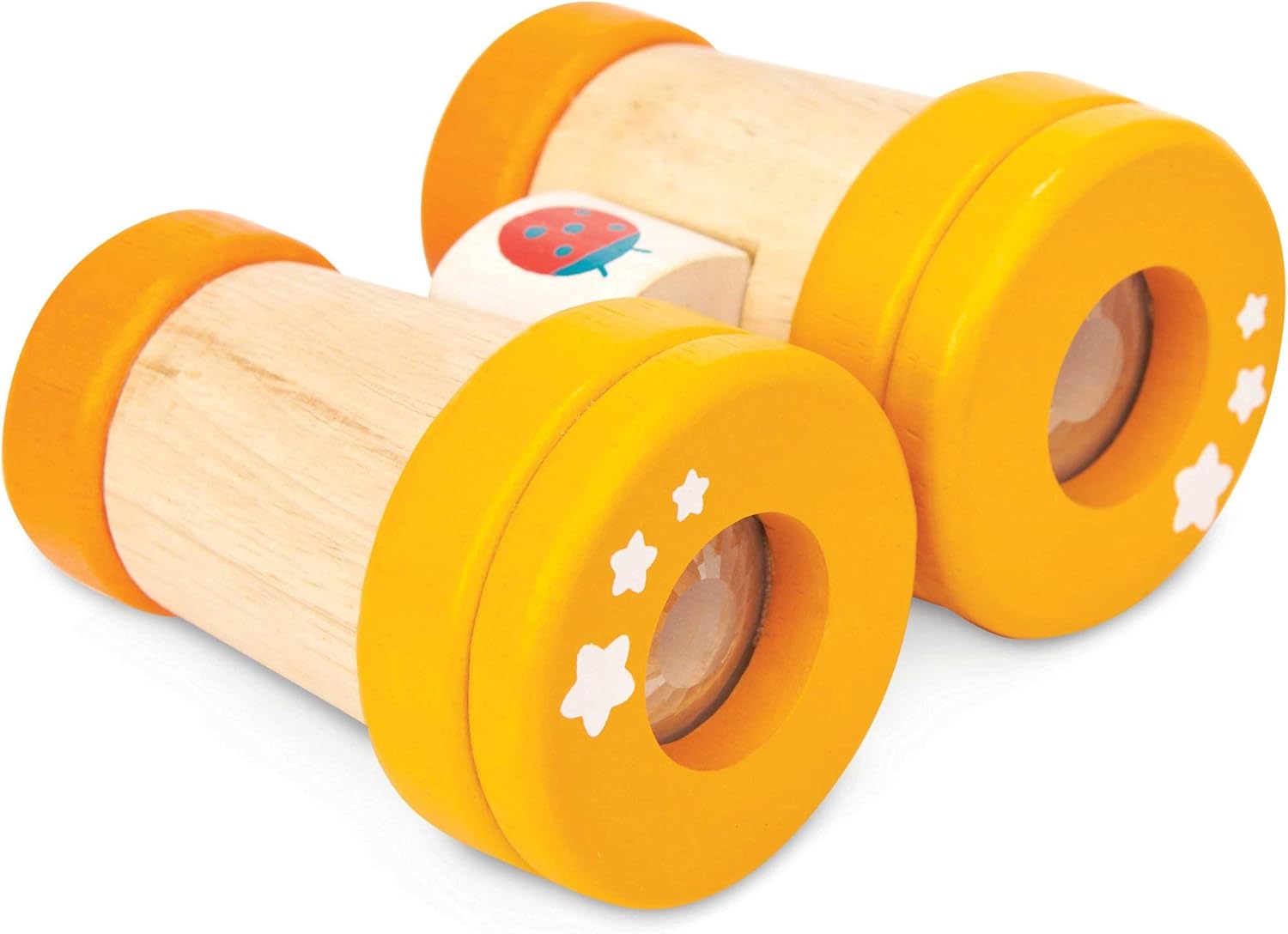 Le Toy Van - Petilou Wooden Educational Multi-Sensory Colourful Wooden Pretend Play Binoculars Toy For Toddlers And Babies