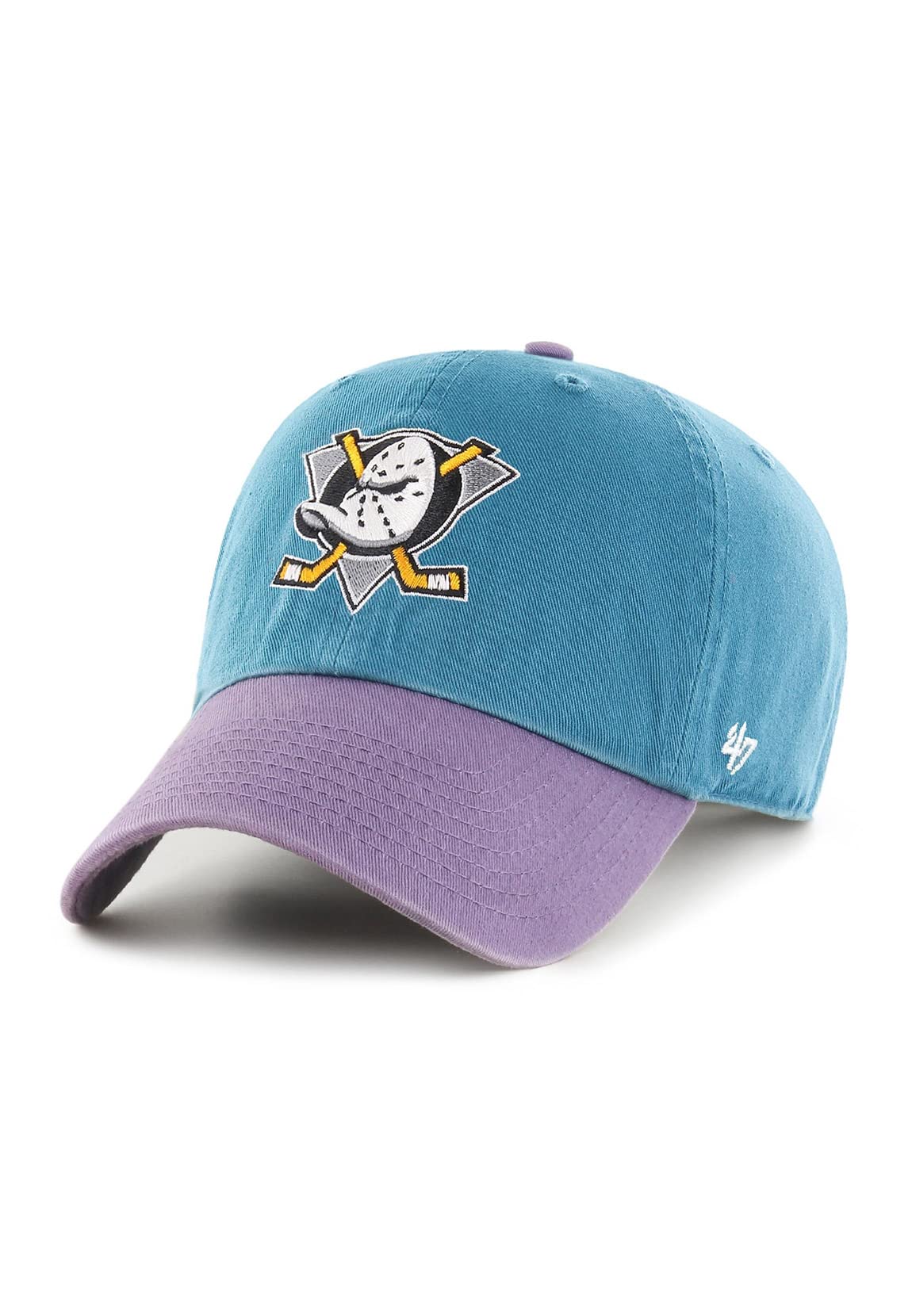 47 Brand Adjustable Cap - Clean UP Anaheim Ducks Teal