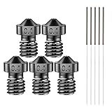SIMAX3D 5pcs E3D V6 0.4mm 3D Printer Nozzles