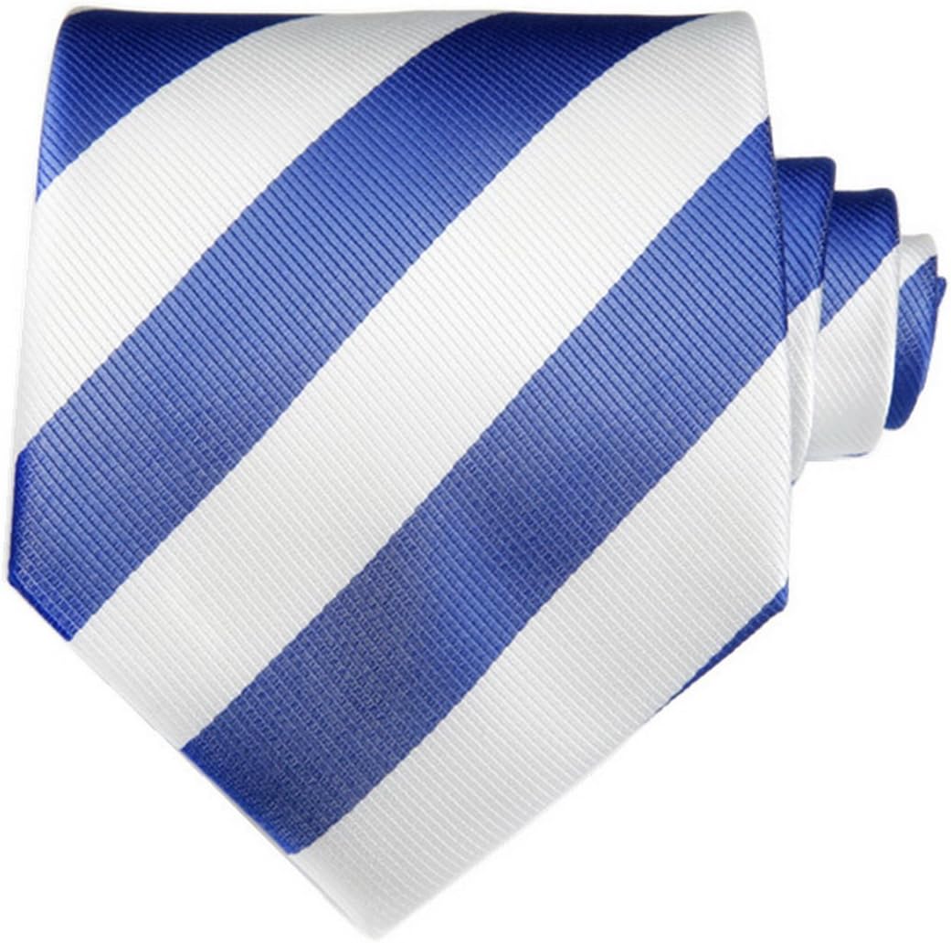 TNS Classic Striped Ties UK - Cufflinks & Handkerchief