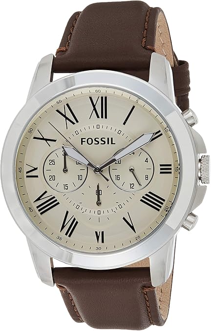 reloj fossil hombre piel