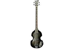 De Rosa GB-BB2 Silver Sunburst Vintage Violin Bass with GIG BAG