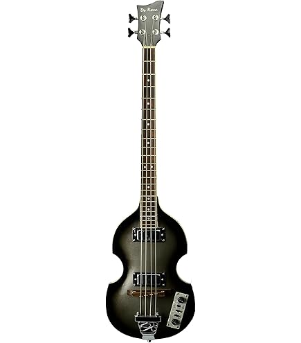 Hofner HI-BB-PE-TBK Ignition Pro Violin Bass, Transparent Black