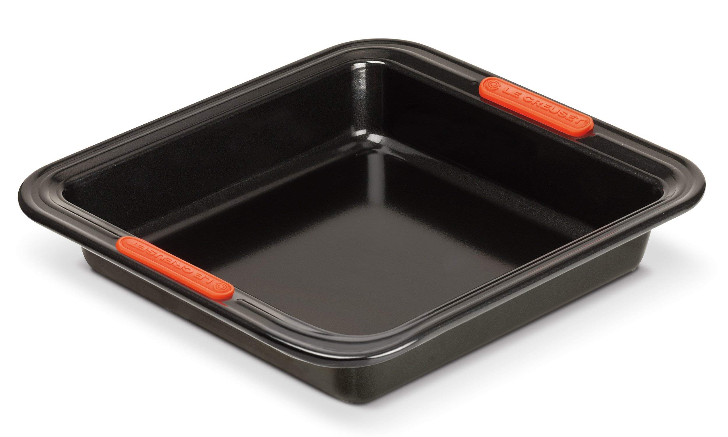 Le Creuset Non-Stick Carbon Steel Bakeware Square Cake Tin - 23 cm, Black, 46102230010000 โ image 1