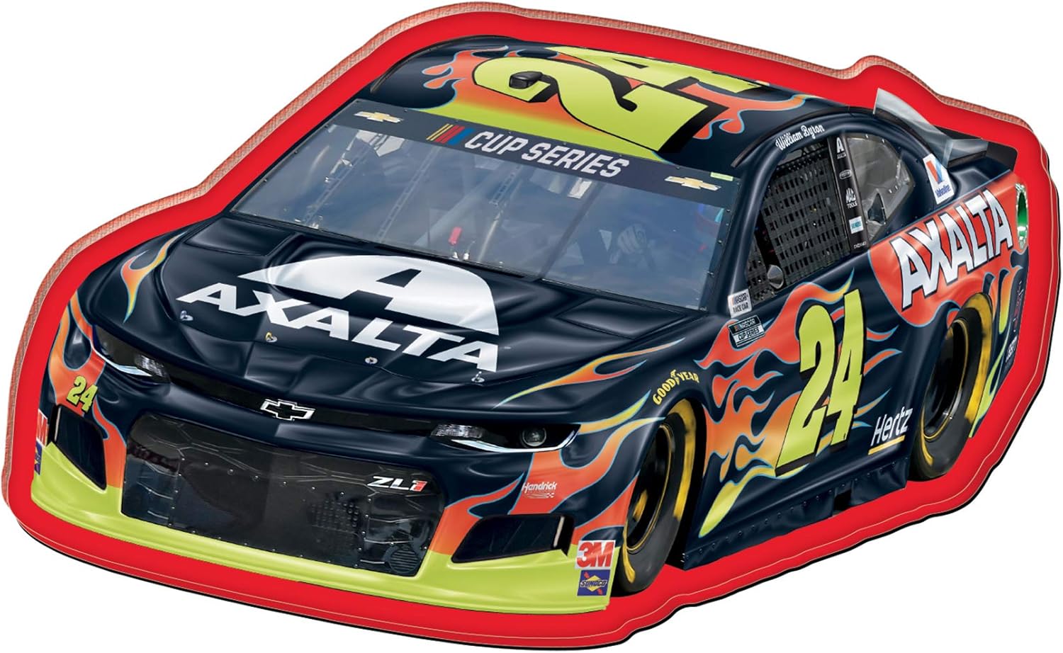 NASCAR Hendrick Motorsports William Byron NASCAR William Byron #24 Carded Premium Acrylic Magnet, Multi, na : Sports & Outdoors