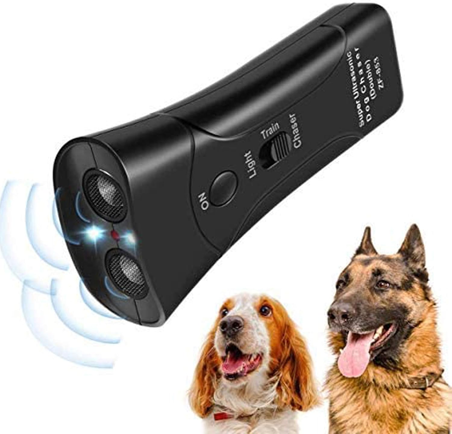 Zomma Handheld Dog Repellent, Ultrasonic Infrared Dog Deterrent, Bark
