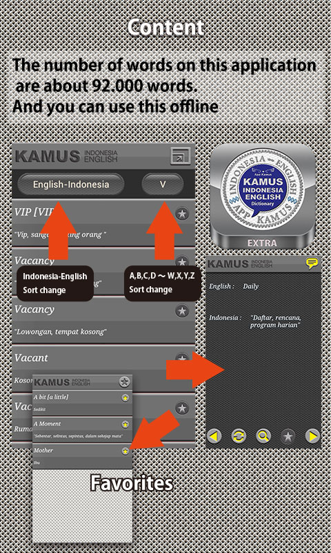 Amazon Com App Kamus Indonesia English Dictionary Appstore For Android