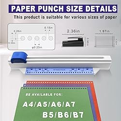 Hand Push Binding Machine,30-Hole Book Binder