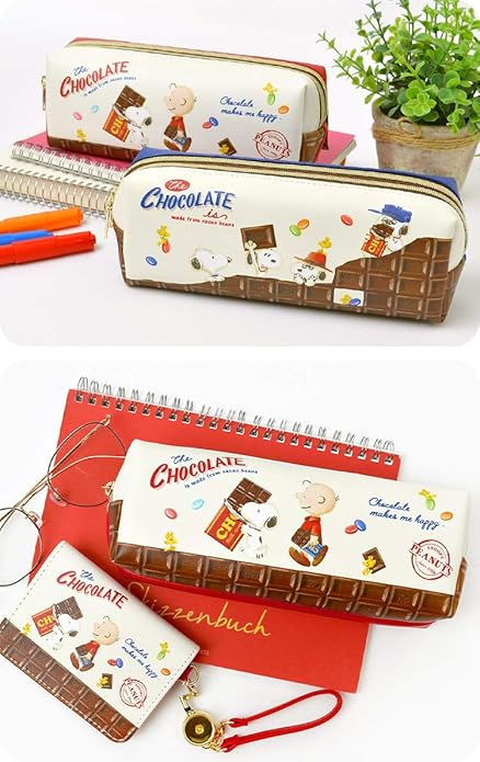 Amazon ペンケース スヌーピー 筆箱 女子高生 かわいい 大容量 ペンポーチ かわいい キャラクター おしゃれ ダブルファスナー Snoopy 女の子 シューズ バッグ