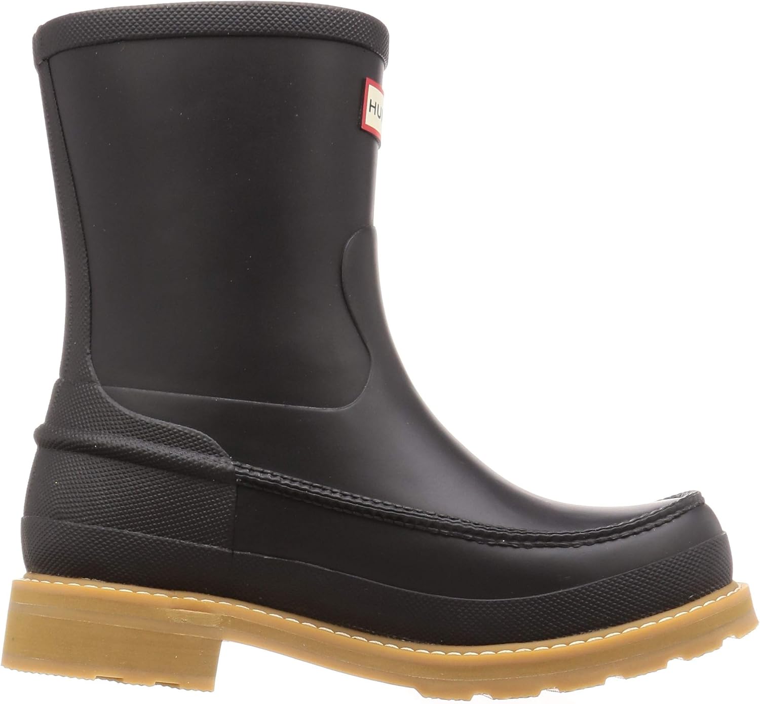 Amazon ハンター レインブーツ メンズ オリジナルライトウェイトモックトゥショート ブラック 25 0 Cm レインシューズ