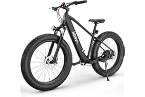 Hiboy Electric Bike for Adults, High-Performance Motor, Removable Battery, All-Terrain Electric Bicycle with Suspension Fork,