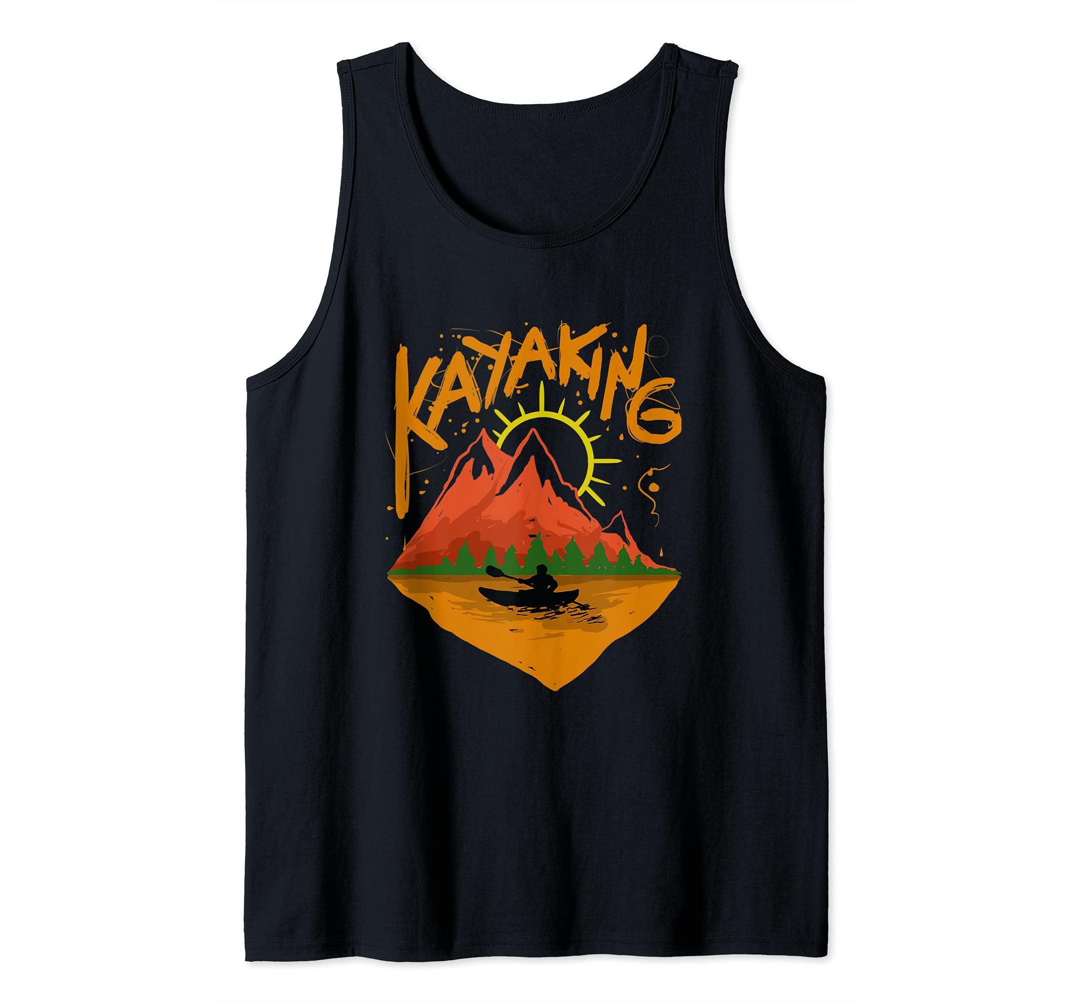 Kayak Gift Kayaking Tank Top