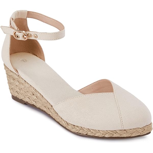 Girona Espadrille Wedge Sandalen Für Damen – Nachhaltige Öko-Schuhe Aus Bio-Baumwolle & Jute