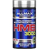 ALLMAX HMB 3000 (120 Veggie Capsules) - Supports Muscle Strength & Reduces Muscle Breakdown - Non-GMO, Gluten Free - 30 Servings