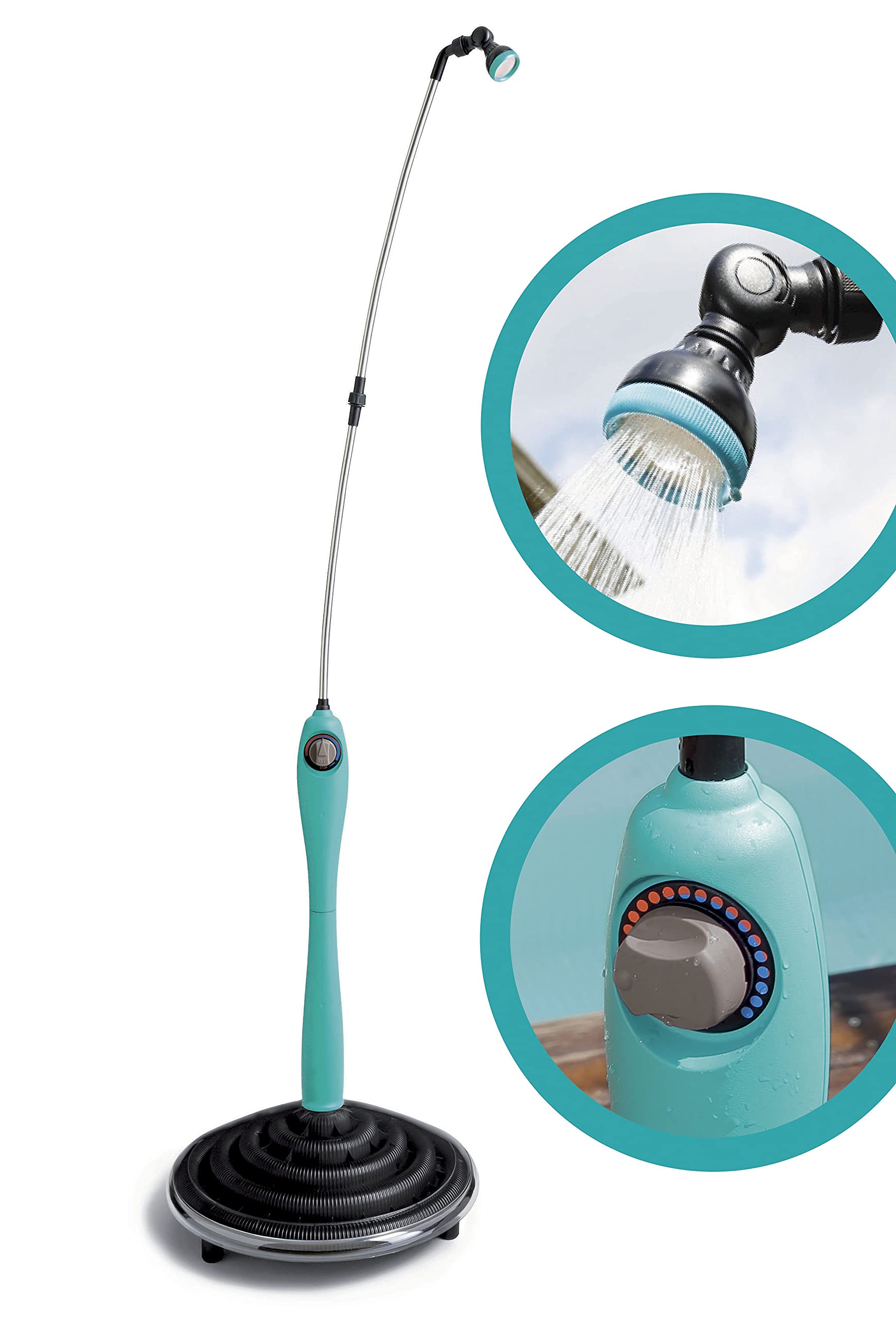 G.F. GF Garden, Sunny Style Solar Shower, light blue