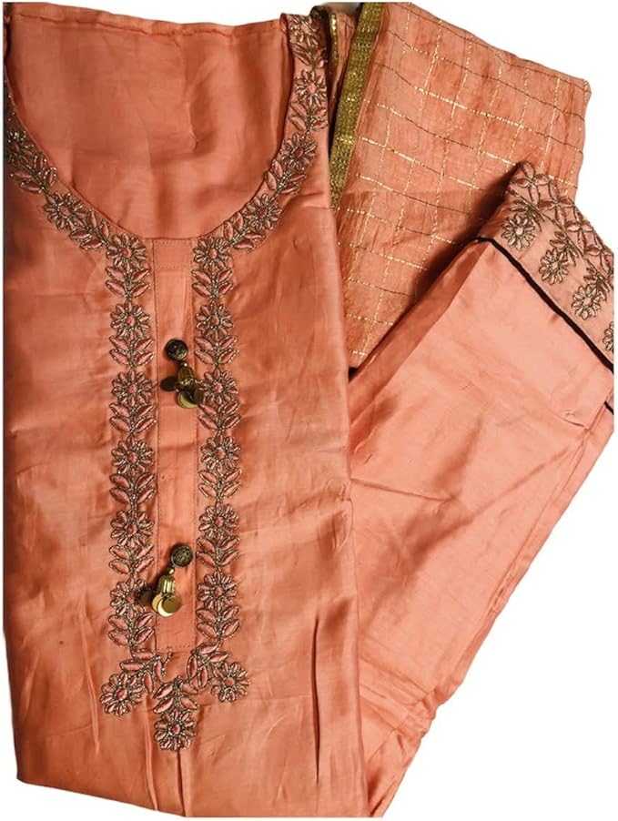 Buy Dakshit Enterprises DESI"TheySee" women's Unstitched dress