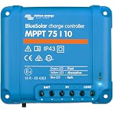 Victron Energy BlueSolar MPPT Solar Charge Controller 75V, 10A, 12/24V | Charge Controllers for Solar Panels, Certified to UL1741