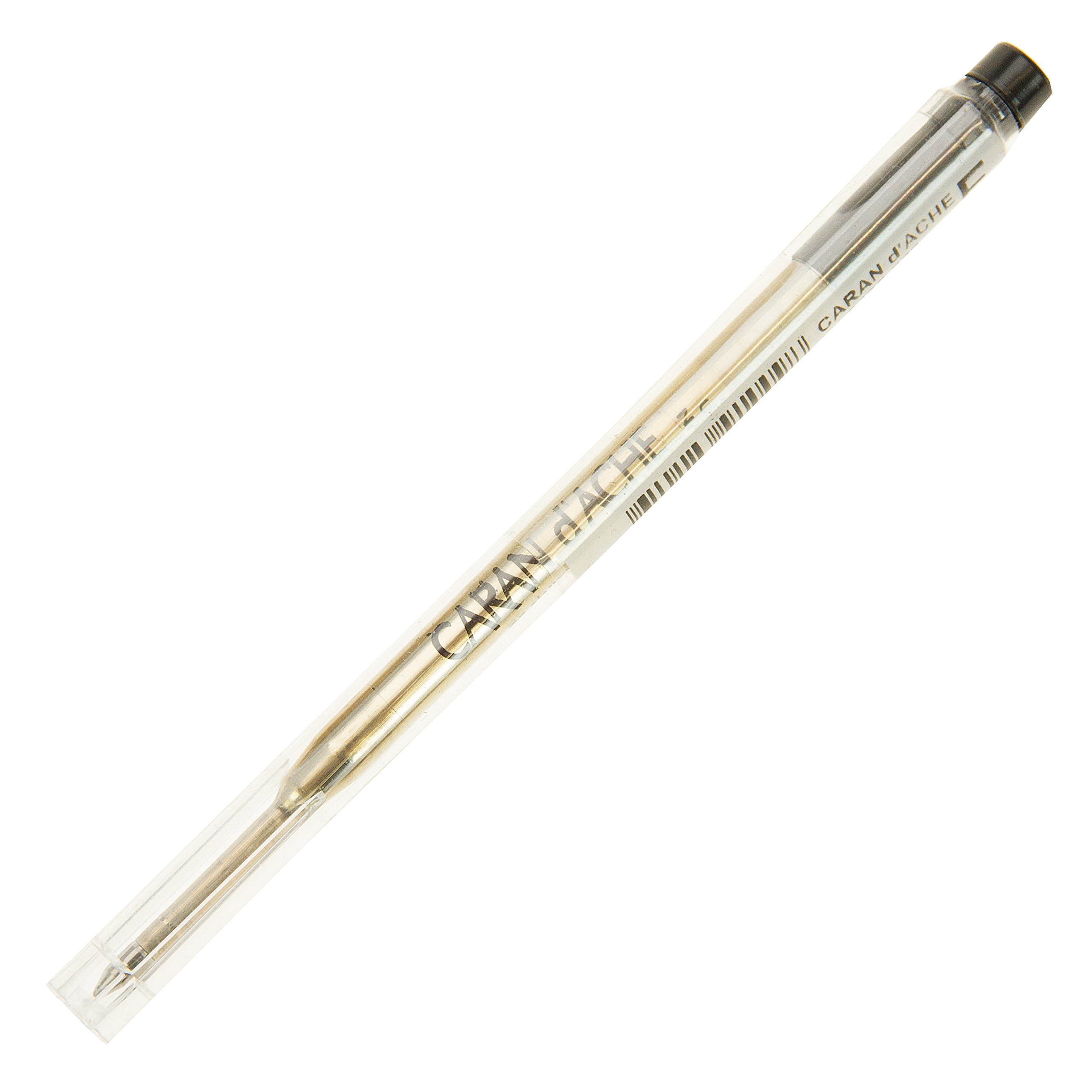 Caran Dache Goliath Ballpoint Cartridge for Alchemix & Metal Collection, Black Fine