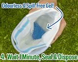 Peebol Shewee Pocket Sized Toilet 8 Pack Brand Peebol view 7
